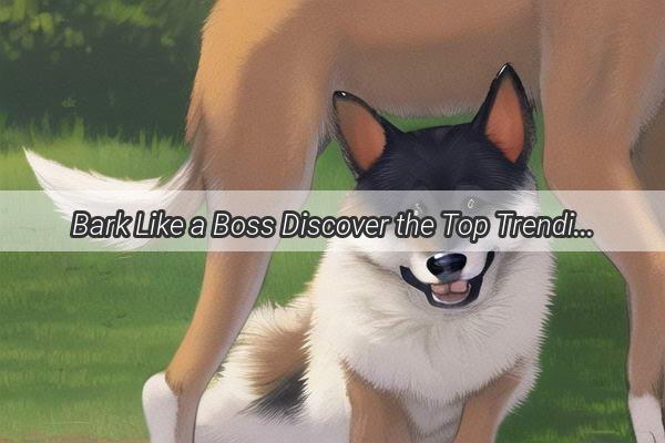 Bark Like a Boss Discover the Top Trending Male Dog Names on TikTok